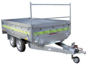 SOREL – remorque routière PTAC 1300 kg