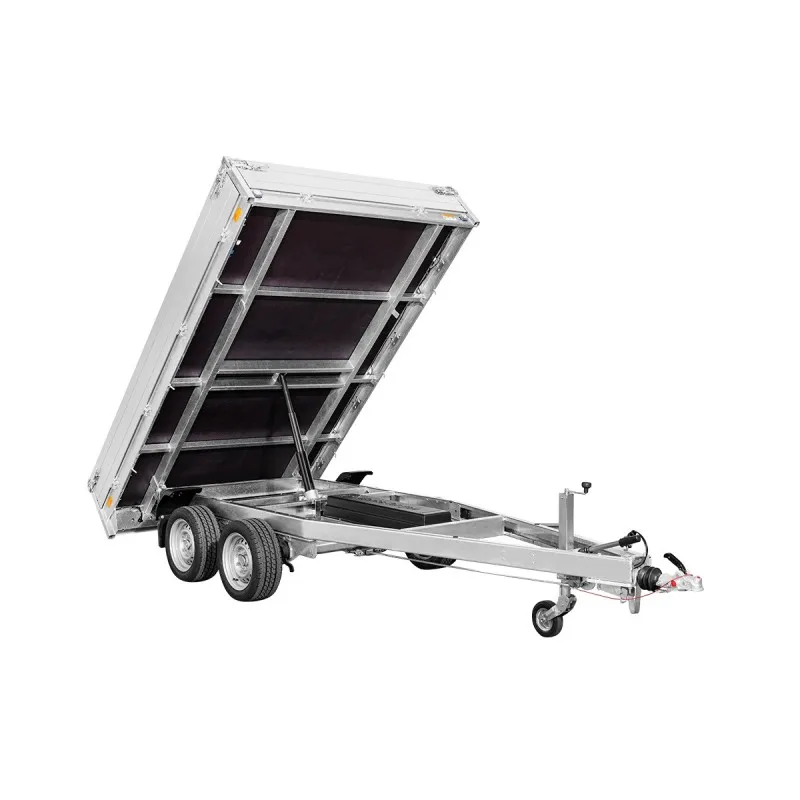 Remorque benne - SARIS - avec pompe électrique et main d'urgence – Image 2