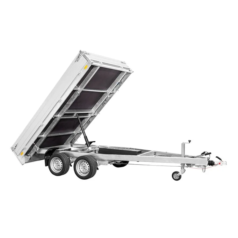 Remorque benne - SARIS - avec pompe électrique et main d'urgence – Image 3