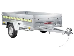 Remorque Rustique -SOREL- PTAC 500 kg (236 x 129)